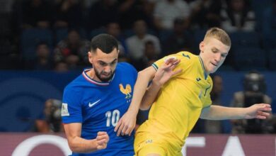 فوتسال.. الديوك الفرنسية تتجاوز أوكرانيا وتبلغ المربع الذهبي