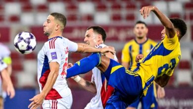 الشارقة ينتزع كأس السوبر الإماراتي القطري بركلات الترجيح على حساب الغرافة