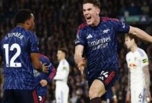 أرسنال يمطر شباك ليدز برباعية نظيفة في الدوري الإنجليزي