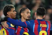 برشلونة لا يرحم راسينغ ويكتب فوزًا جديدًا في كأس الملك
