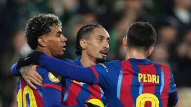 برشلونة لا يرحم راسينغ ويكتب فوزًا جديدًا في كأس الملك