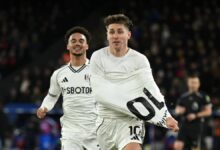 فولهام يرفض الخسارة ويخطف التعادل من كريستال بالاس