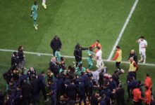 انسحاب لاعبي السنغال من مباراة نهائي كأس إفريقيا أمام المغرب