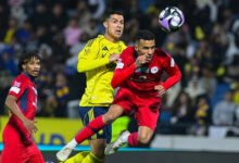 غريب ورونالدو يقودان النصر لفوز صعب على ضمك في أبها