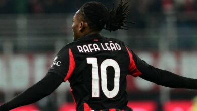 لياو ينقذ ميلان من الخسارة أمام جنوى في اللحظات الأخيرة