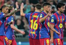 خماسية نظيفة تضع برشلونة في نهائي السوبر على حساب أتلتيك بلباو