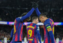 برشلونة يقصي كوبنهاغن ويضمن مكانه بين الثمانية الكبار بالفوز العاشر على التوالي