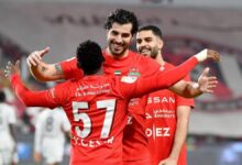 شباب الأهلي يكتسح الجزيرة بثلاثية نظيفة