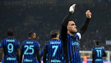 الإنتر يزيد متاعب بولونيا ويوقعه في الهزيمة الخامسة