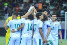 ترتيب مجموعة العراق في كأس آسيا تحت 23 عاماً بعد انتهاء الدور الاول