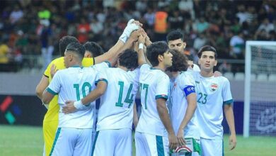 ترتيب مجموعة العراق في كأس آسيا تحت 23 عاماً بعد انتهاء الدور الاول
