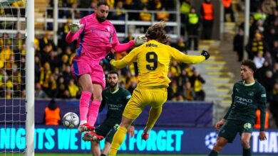 كاسبر هوغ يجلد مانشستر سيتي مرتين ويمنح بودو غليمت انتصارًا تاريخيًا