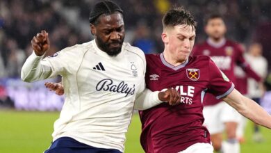 نوتنغهام ينتفض أمام وست هام ويحقق فوزه الأول بعد 4 هزائم متتالية