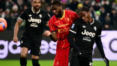 يوفنتوس يكتفي بنقطة أمام ليتشي بعد مباراة متكافئة