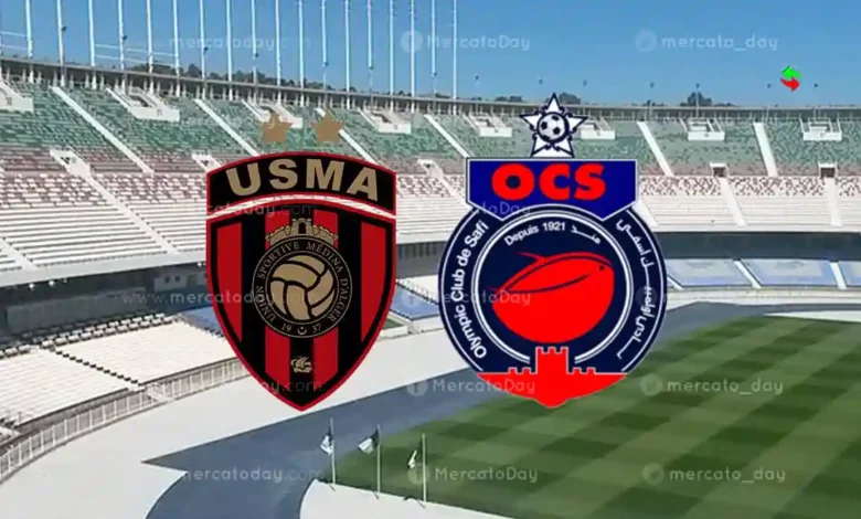 مشاهدة مباراة اتحاد الجزائر وأولمبيك آسفي في كأس الكونفيدرالية الإفريقية