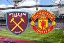 وست هام يونايتد ضد مانشستر يونايتد في ملعب لندن الأولمبي