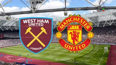 وست هام يونايتد ضد مانشستر يونايتد في ملعب لندن الأولمبي