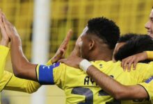 النصر يعبر أركاداغ بلدغة غريب.. ويحجز مقعده في ربع نهائي آسيا