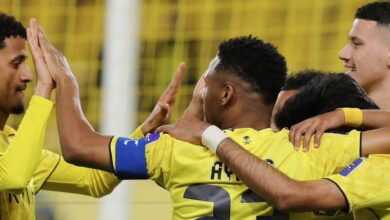 النصر يعبر أركاداغ بلدغة غريب.. ويحجز مقعده في ربع نهائي آسيا