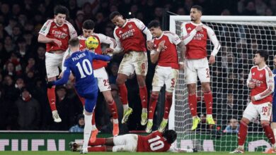 أرسنال يجدد فوزه على تشيلسي ويؤكد تأهله لنهائي كأس الرابطة