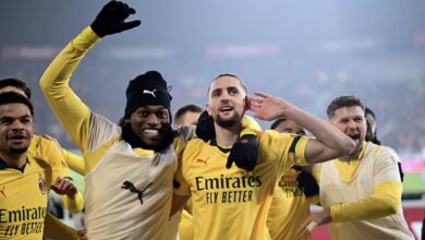 ميلان يُنهي أطول جولات الدوري الإيطالي بفوز عريض على ملعب بولونيا