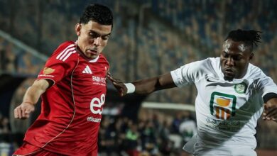 تريزيجيه يضع بصمته الرابعة تواليًا وينقذ الأهلي من السقوط أمام البنك الأهلي