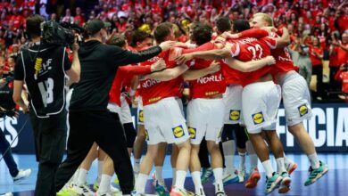 كرة يد.. الدنمارك تقهر ألمانيا وتتوّج بلقب بطولة أوروبا للمرة الثالثة