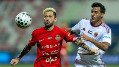 هدف عكسي يحرم شباب الأهلي من الفوز أمام الوحدة