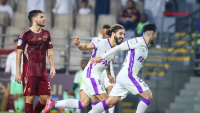 قذيفة بالاسيوس تحسم كلاسيكو العين والوحدة وتُعيد الزعيم للصدارة