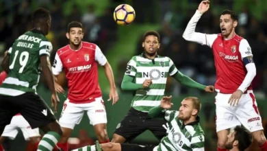 سبورتنغ لشبونة يكتفي بالتعادل أمام براغا بعد مباراة مثيرة