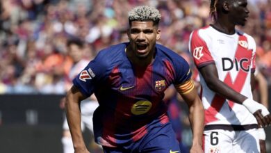 برشلونة يتجاوز رايو فايكانو بلمسة دفاعية.. ويواصل تصدر الدوري الإسباني