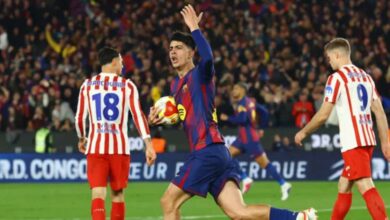 أتلتيكو مدريد ينجو من جحيم برشلونة بأعجوبة ويبلغ نهائي كأس ملك إسبانيا 2026-25