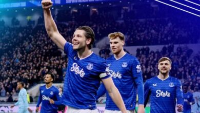 صراع الترتيب يشتعل.. إيفرتون يقتنص ثلاث نقاط ثمينة من بيرنلي في الدوري