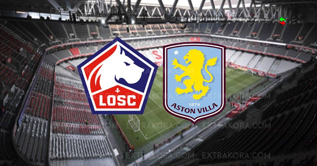 بث مباشر أستون فيلا وليل في الدوري الأوروبي يلا شوت