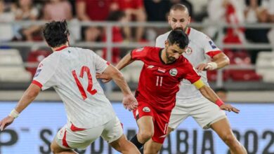 بعد تأجيلها.. متى موعد لعبة اليمن ولبنان في تصفيات كأس آسيا 2027؟