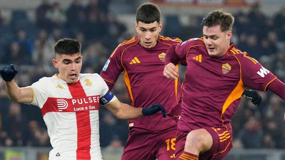 روما يتعثر أمام جنوى ويهدر نقاطًا مهمة في الدوري الإيطالي