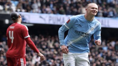 ليفربول ينهار أمام مانشستر سيتي في كأس الاتحاد الإنجليزي.. وصلاح يُهدر ركلة جزاء