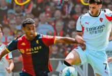ميلان ينعش آماله في التأهل لدوري الأبطال بانتصار ثمين على جنوى