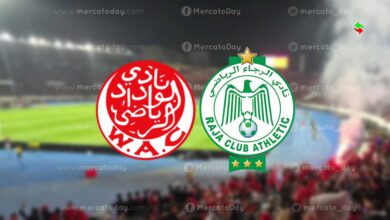 مشاهدة مباراة الوداد ضد الرجاء بث مباشر اليوم بدون تقطيع في الدوري المغربي