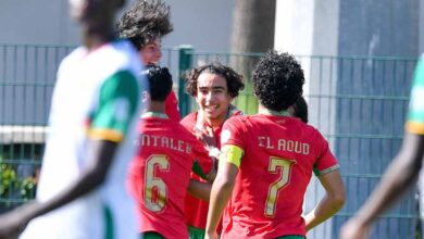 المغرب يعبر الكاميرون ويضرب موعدًا مرتقبًا مع السنغال في نصف نهائي أمم إفريقيا للناشئين
